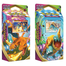 Load image into Gallery viewer, Pokemon Vivid Voltage Charizard & Drednaw Theme Decks