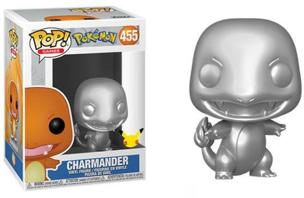 Charmander (Silver Metallic) Funko POP!